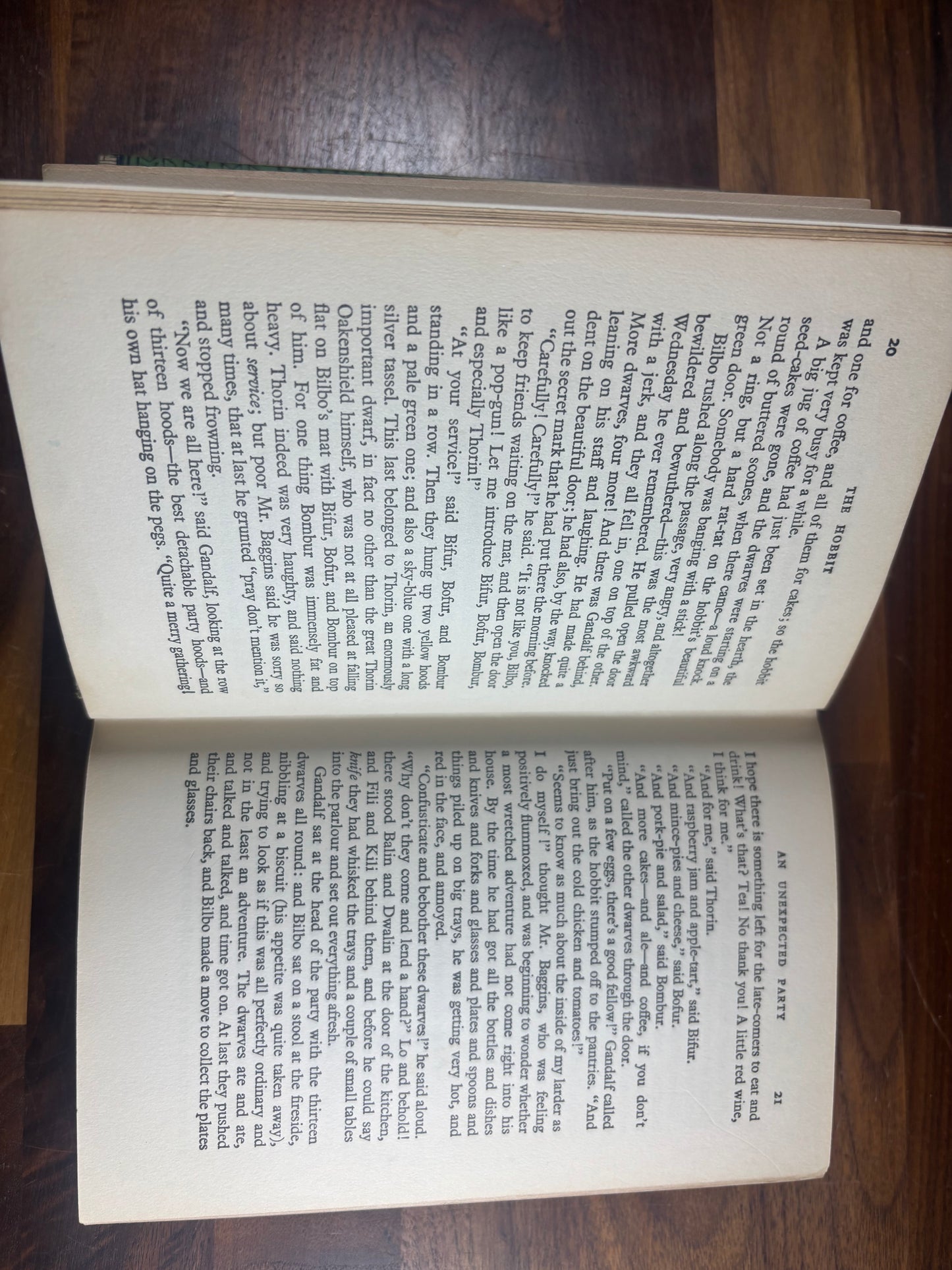 Second Edition, 12th Impression Hobbit by J.R.R. Tolkien