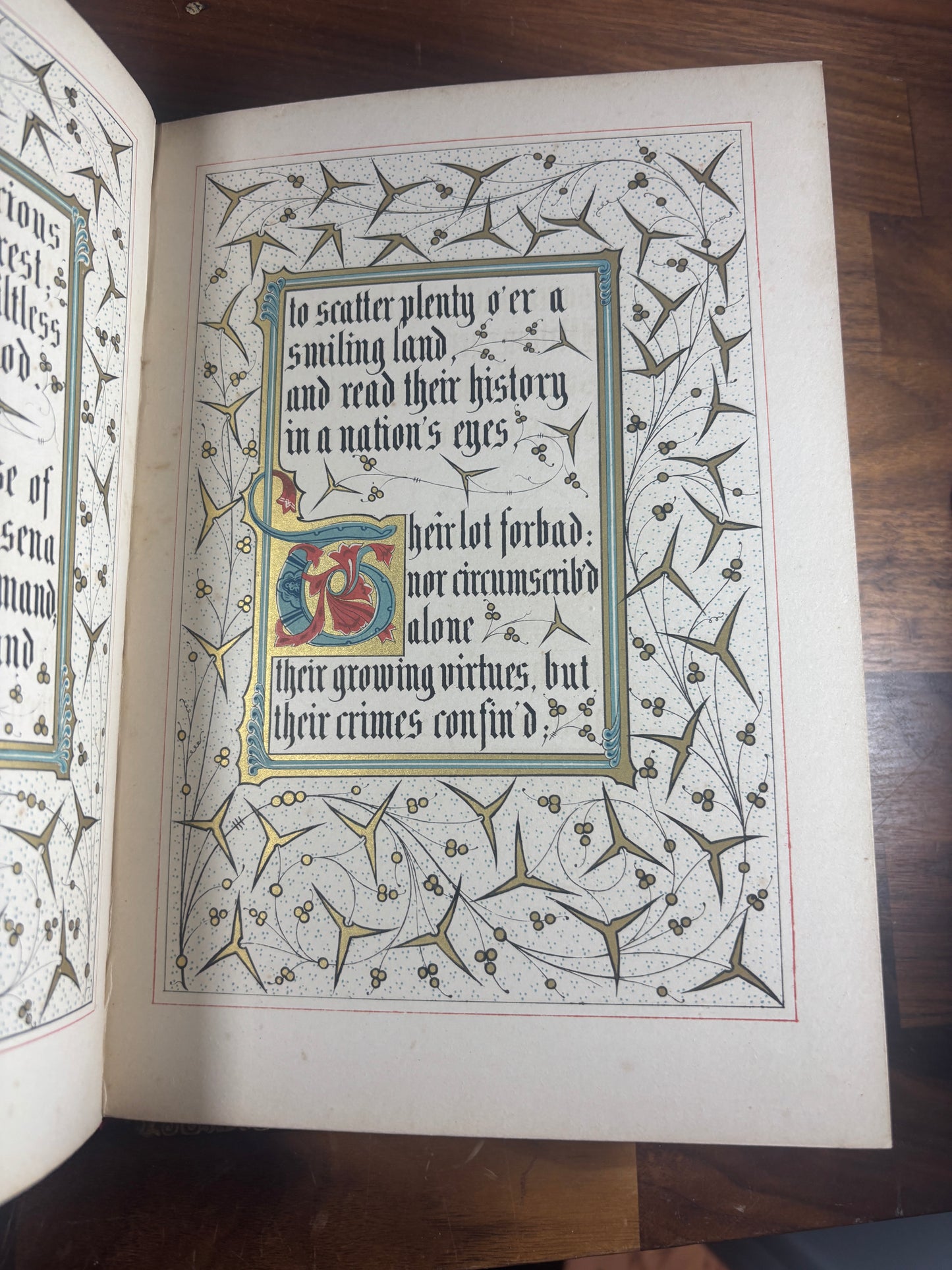 1846 Gray's Elegy Bound by Owen Jones