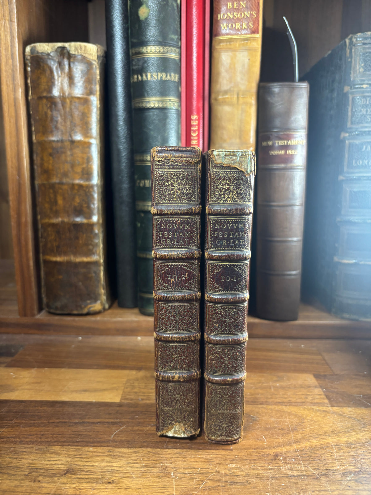 1583 Greek and Latin New Testament With Extensive Inscriptions