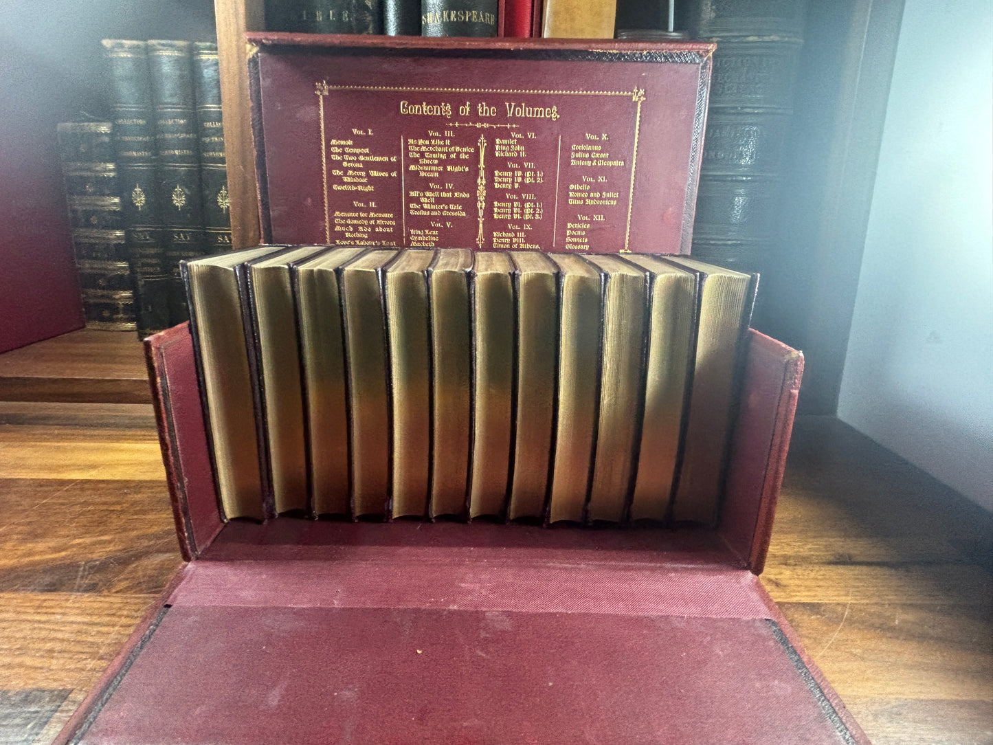 The Works of William Shakespeare, 1888 Bedford Edition, Within Presentation Box