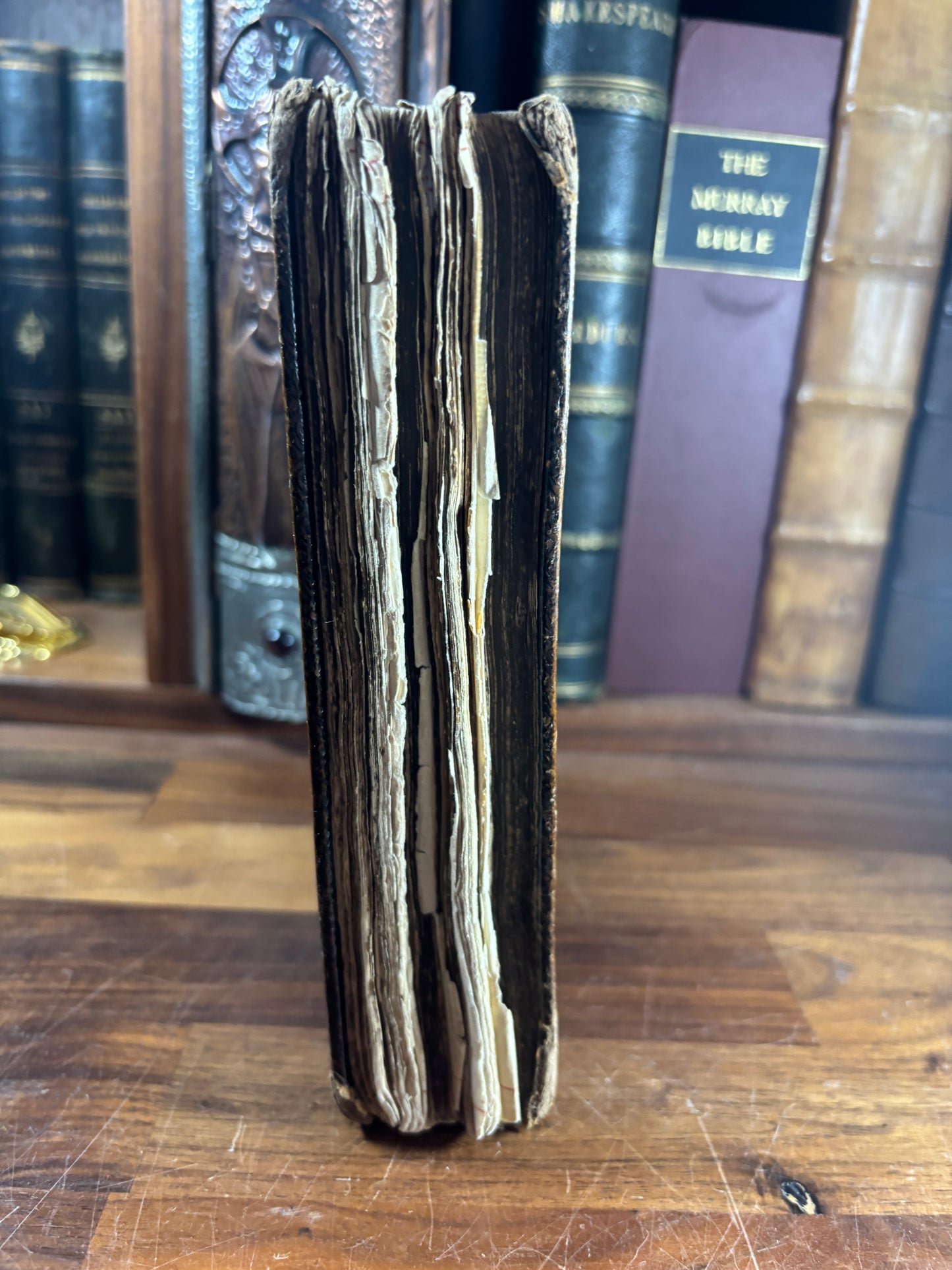 1699 Book of Common Prayer, Red Ruled, Contemporary Tooled Leather