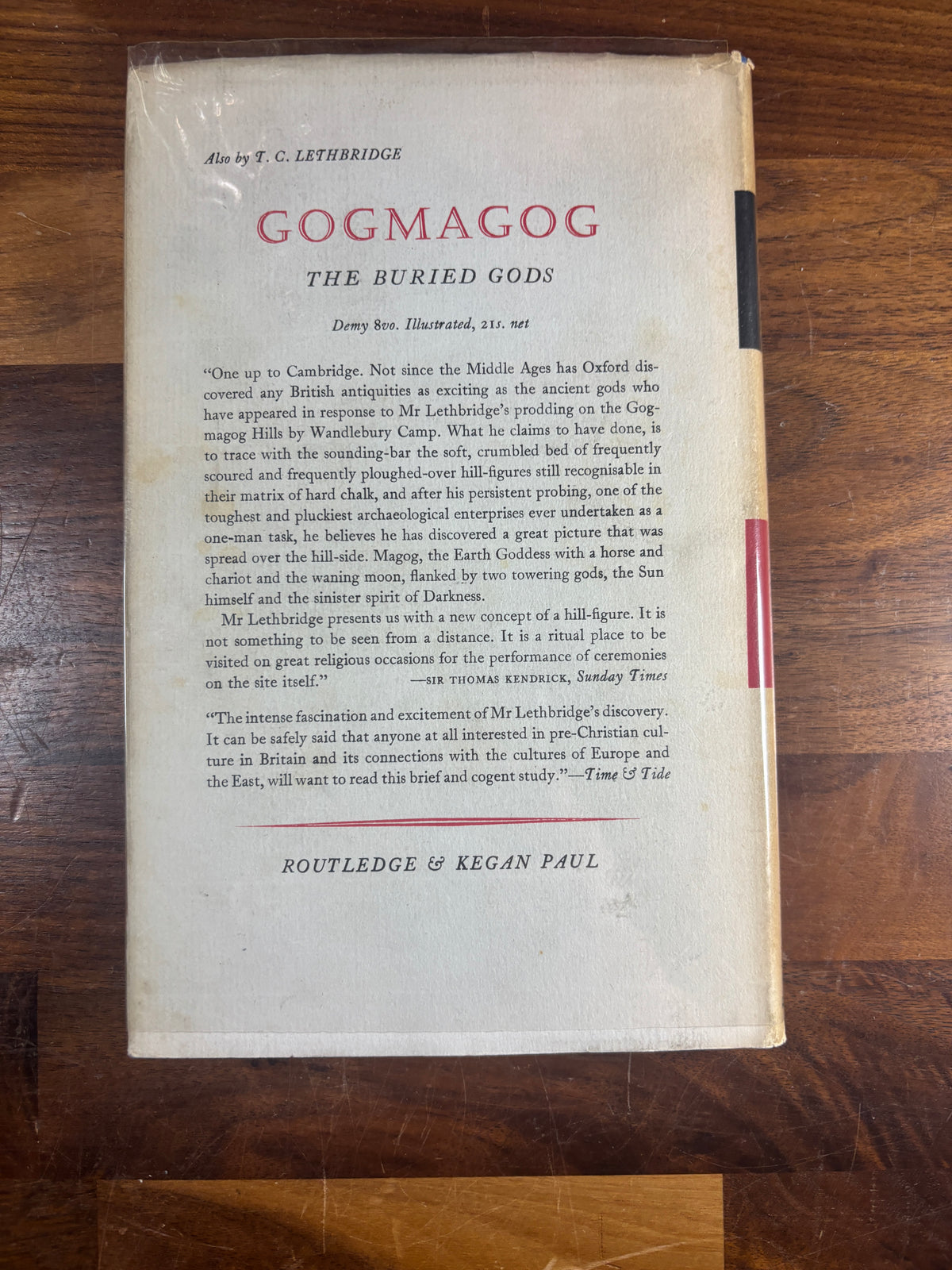 Ghost and Ghoul by T. C. Lethbridge, 1961 First Edition