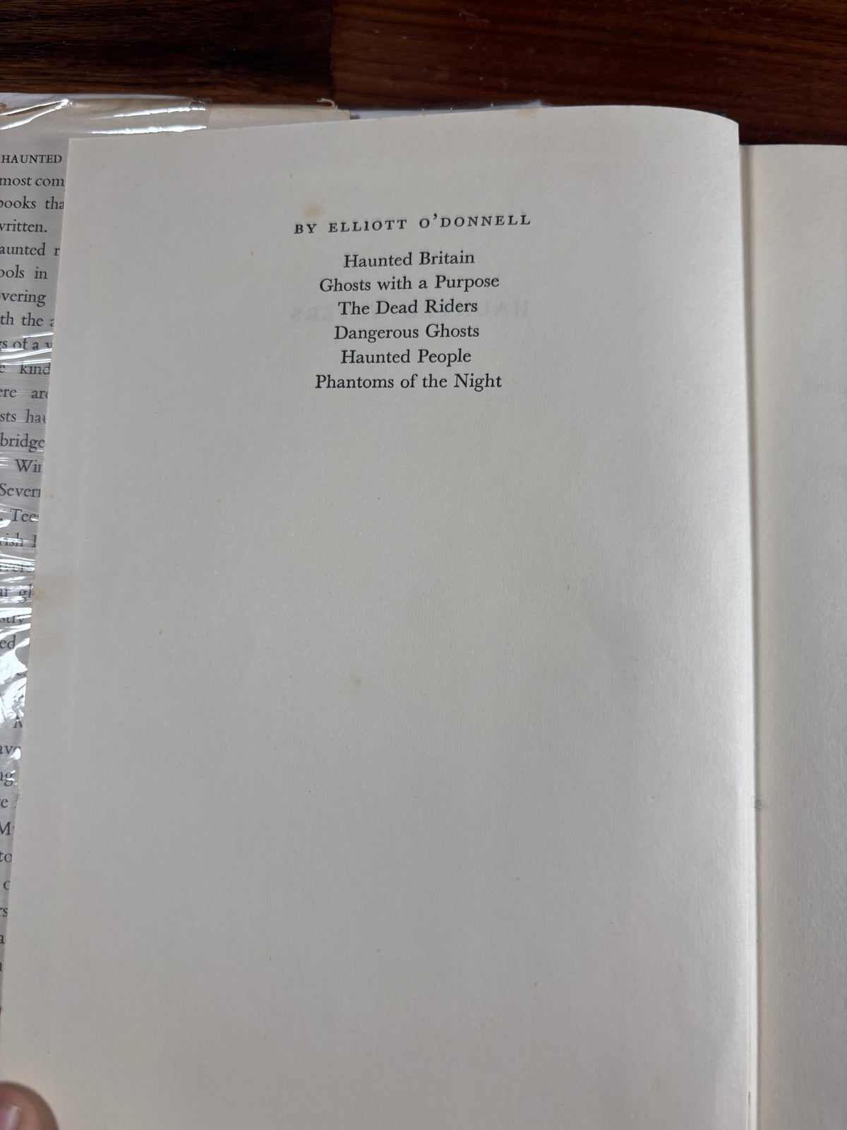 Haunted Waters by Elliott O’Donnell, 1957 First Edition, Ghosts & Folklore
