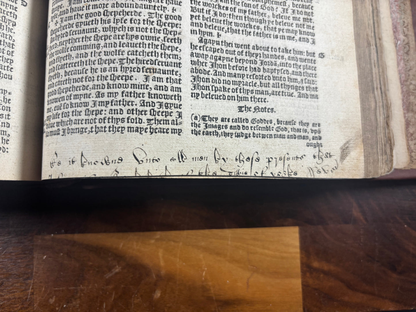 Tyndale Bible 1551 Small Folio OT, Apocrypha, NT Wood Cut Engravings, Middle Tudor