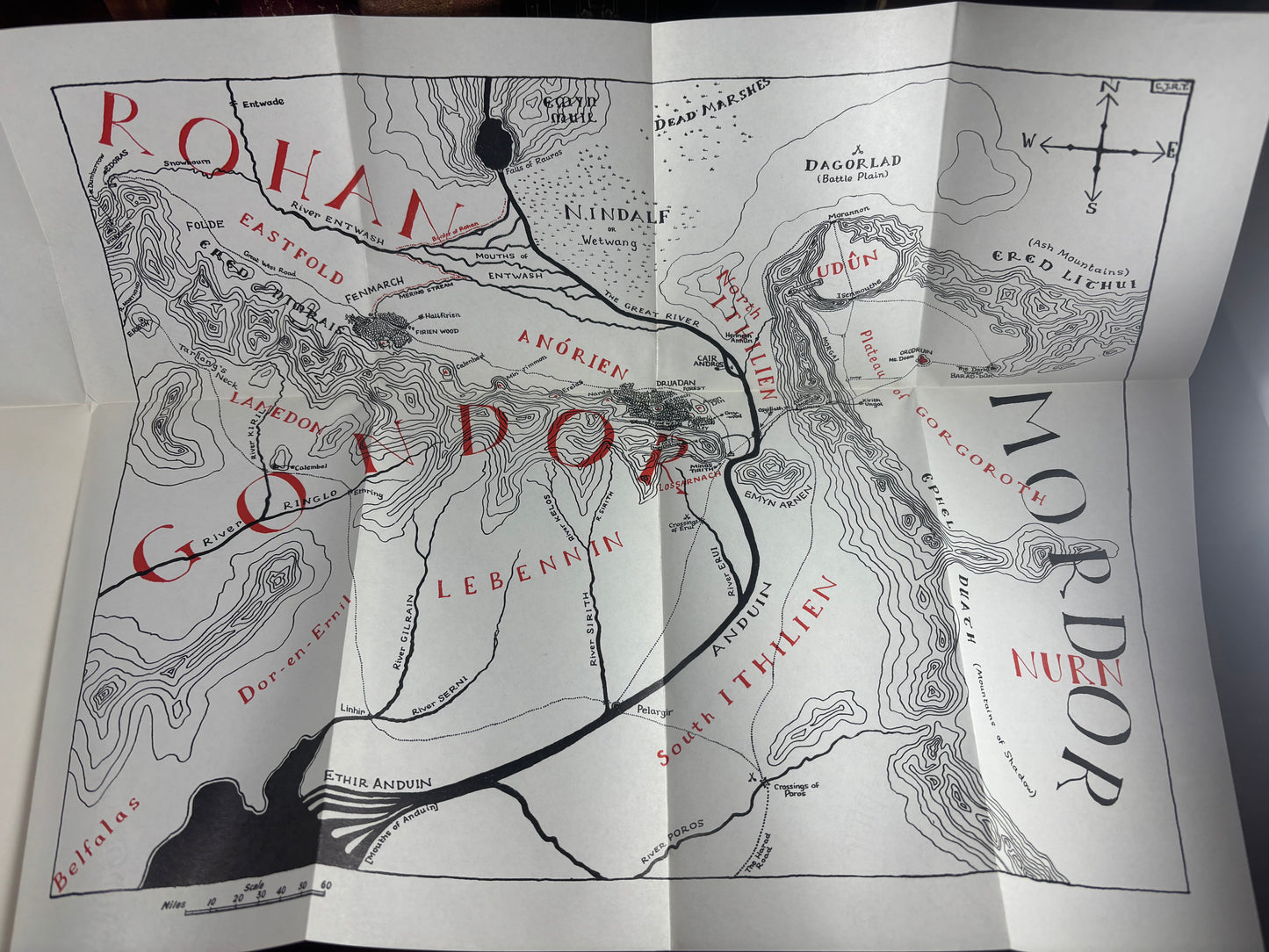 The Lord of the Rings Trilogy First Edition Set (4th, 4rd and 1st Impressions)