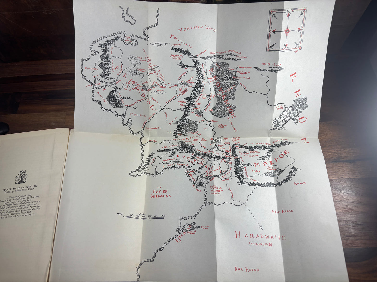 The Lord of the Rings Trilogy First Edition Set (4th, 4rd and 1st Impressions)