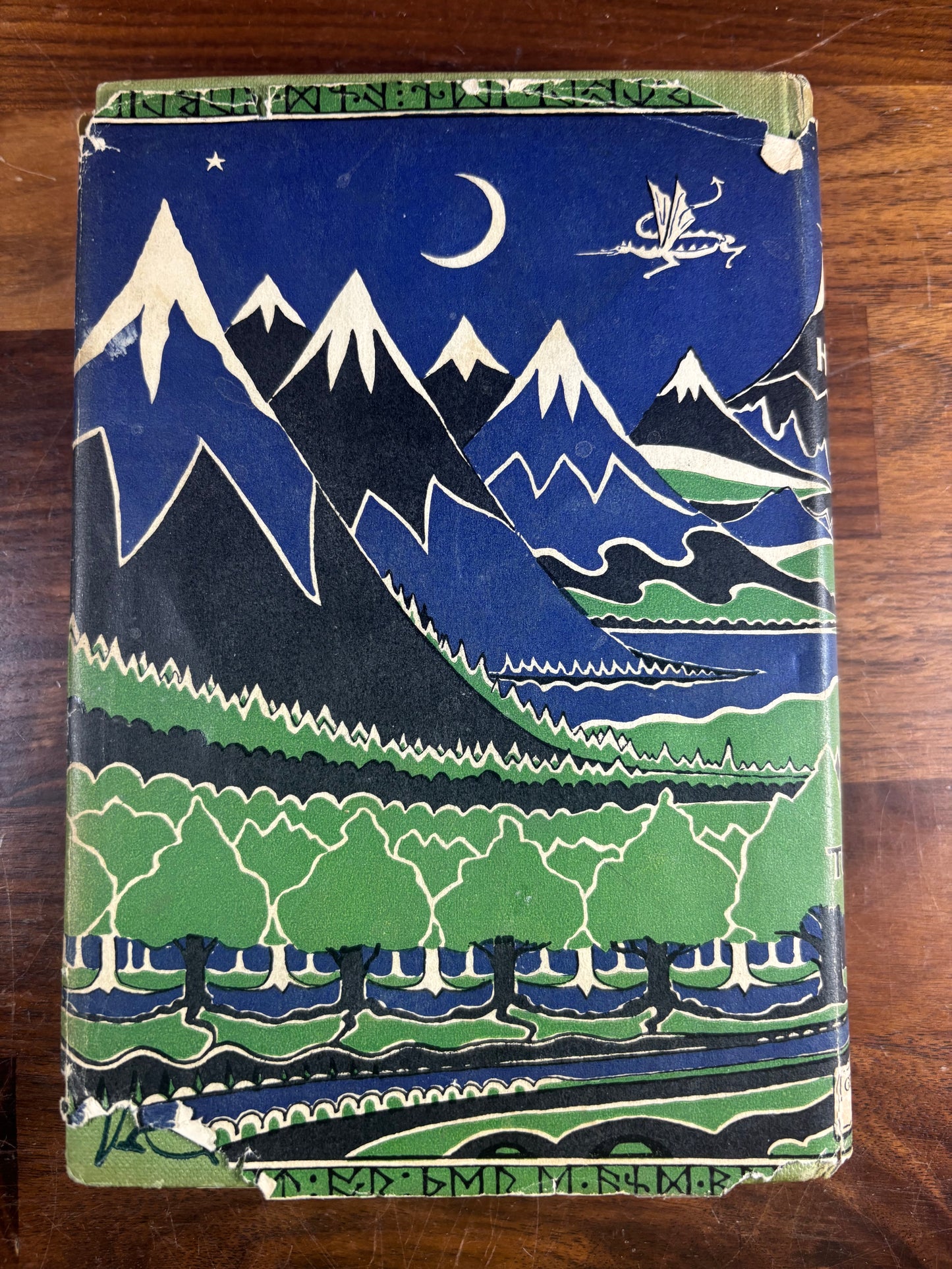 Second Edition, 12th Impression Hobbit by J.R.R. Tolkien