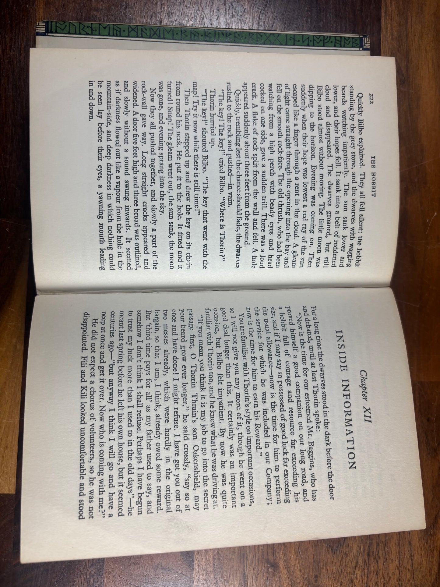 Second Edition, 12th Impression Hobbit by J.R.R. Tolkien