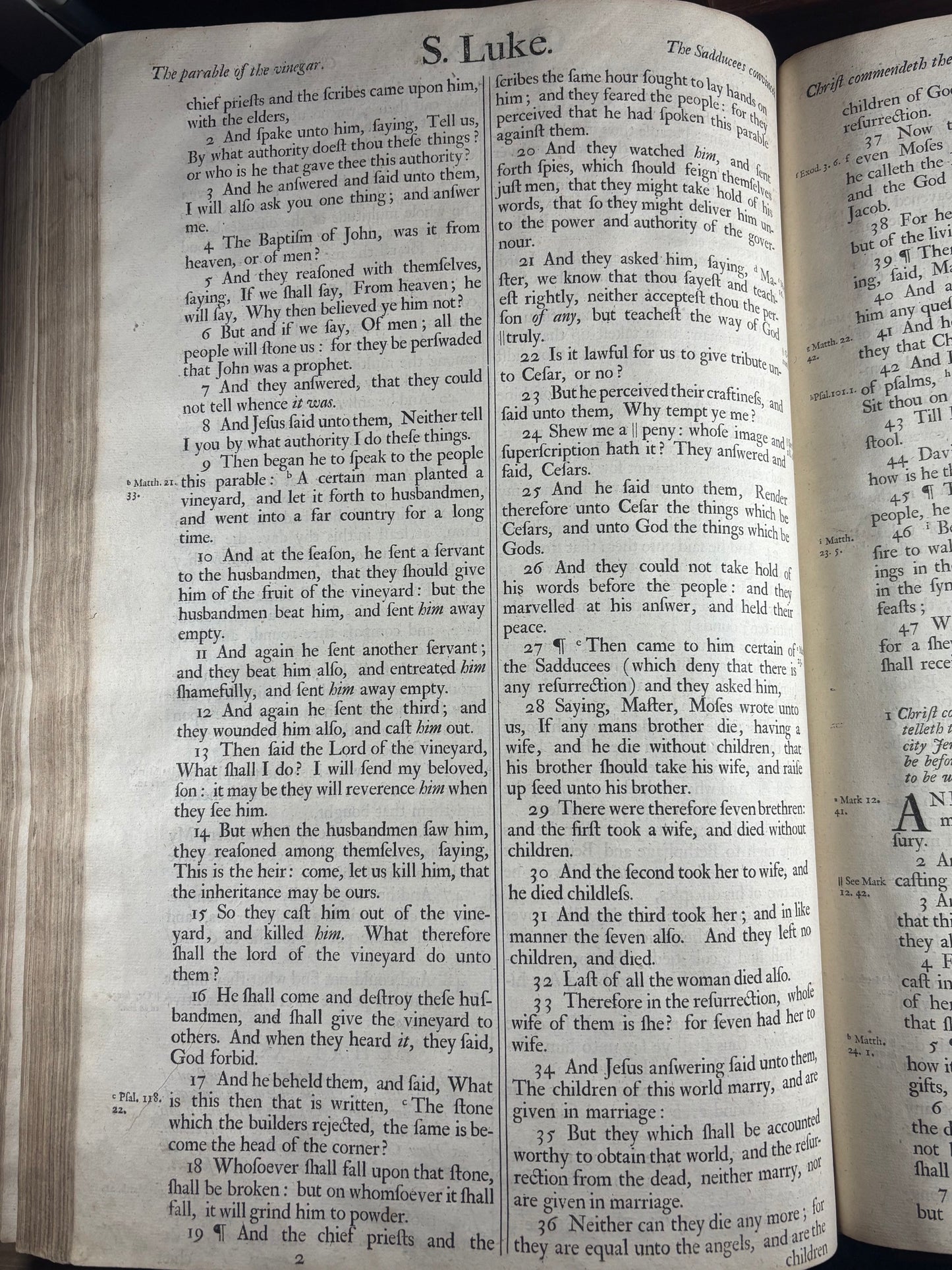 Gospel according to Saint Luke