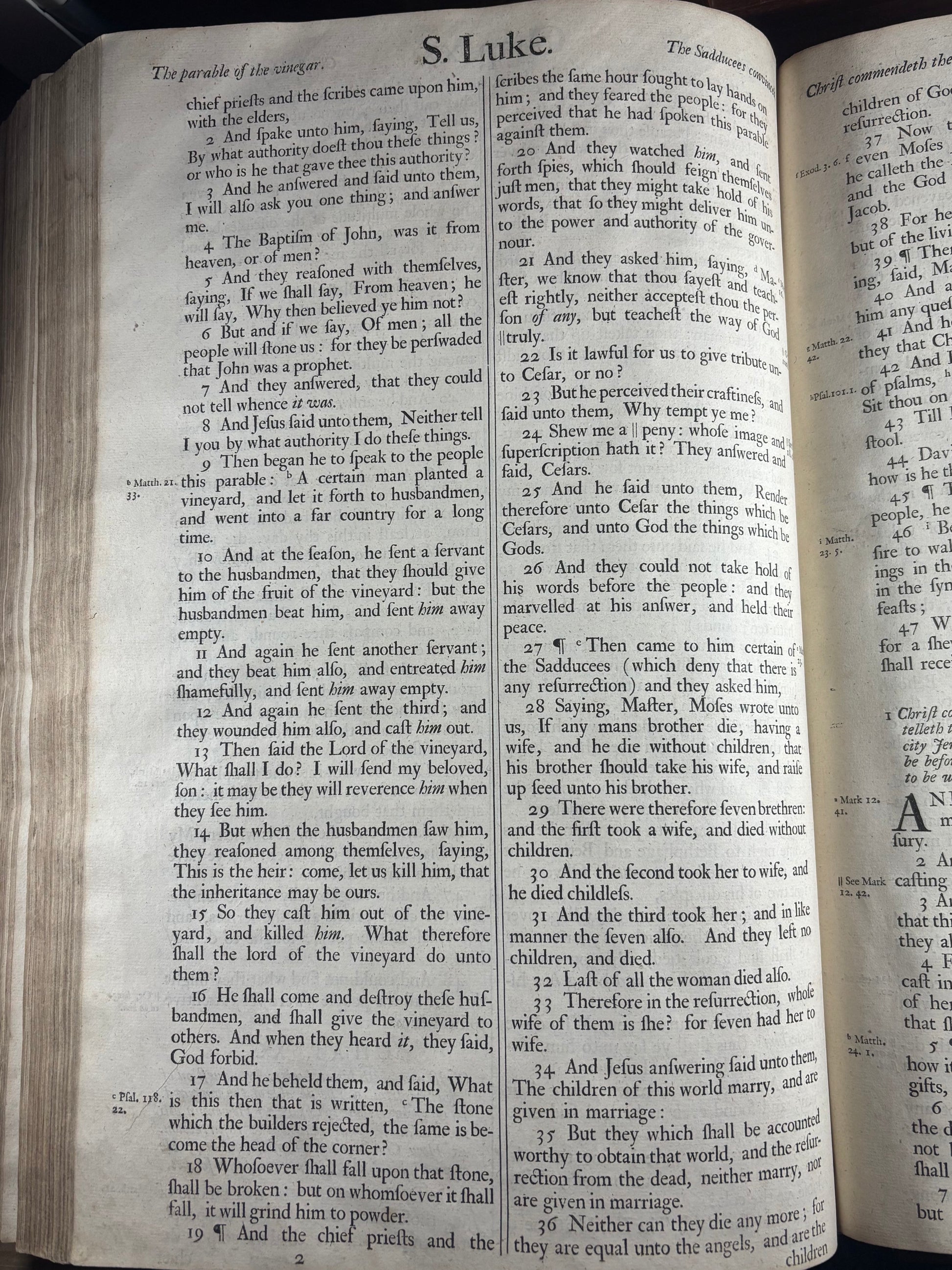 Gospel according to Saint Luke