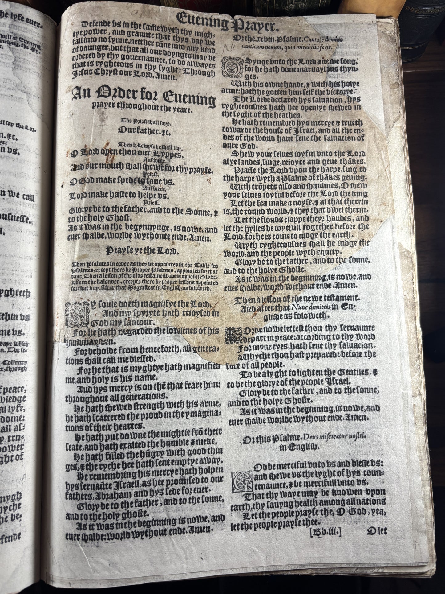 1566 Folio Great Bible, the final edition of the pulpit Great Bible