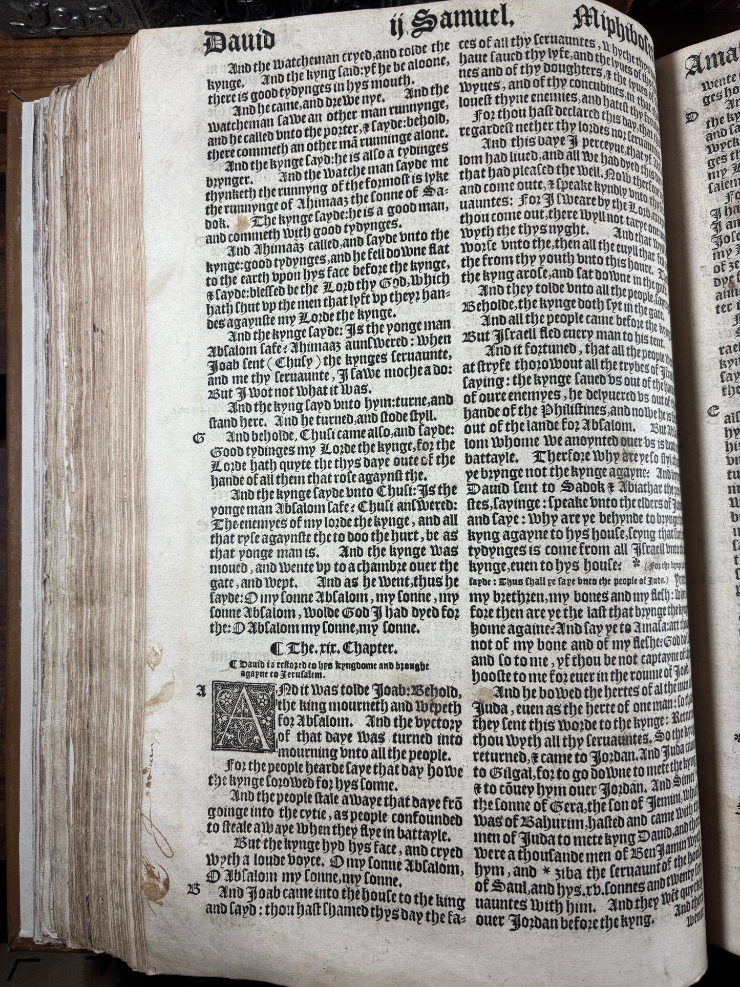 1566 Folio Great Bible, the final edition of the pulpit Great Bible