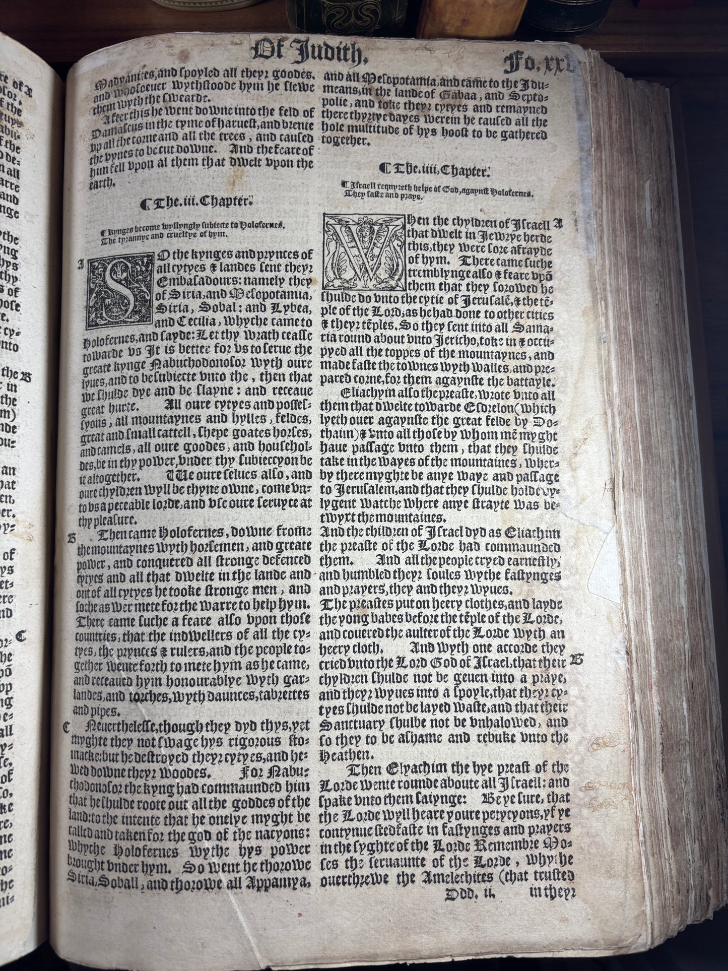 1566 Folio Great Bible, the final edition of the pulpit Great Bible