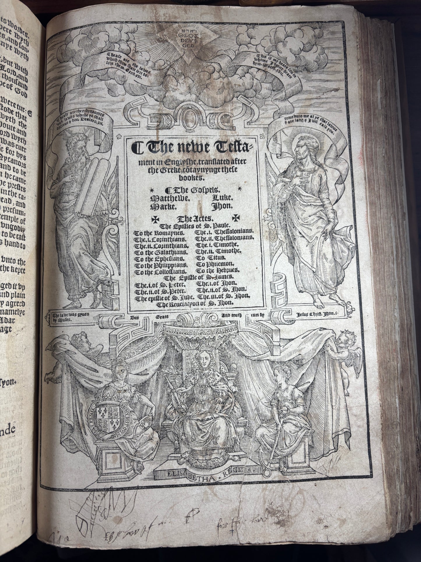 1566 Folio Great Bible, the final edition of the pulpit Great Bible