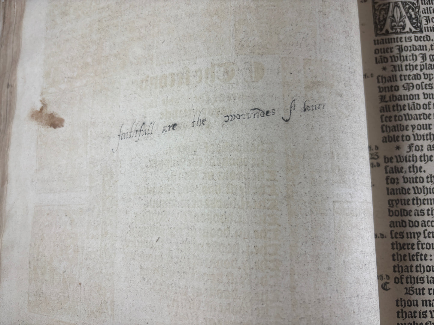 1566 Folio Great Bible, the final edition of the pulpit Great Bible