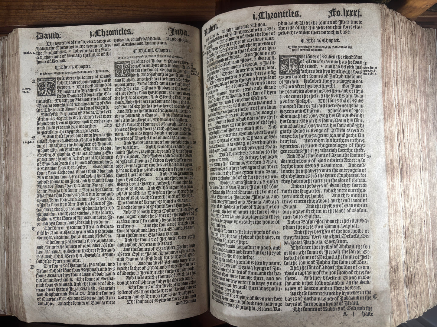 1566 Folio Great Bible, the final edition of the pulpit Great Bible