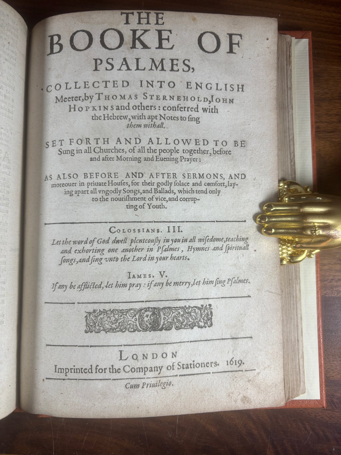 1619 King James Version Bible