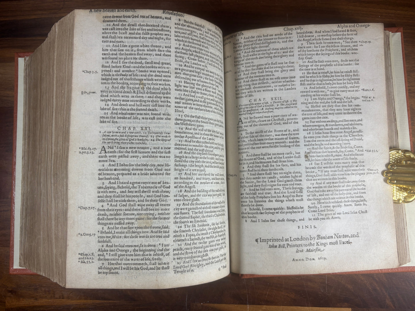 1619 King James Version Bible