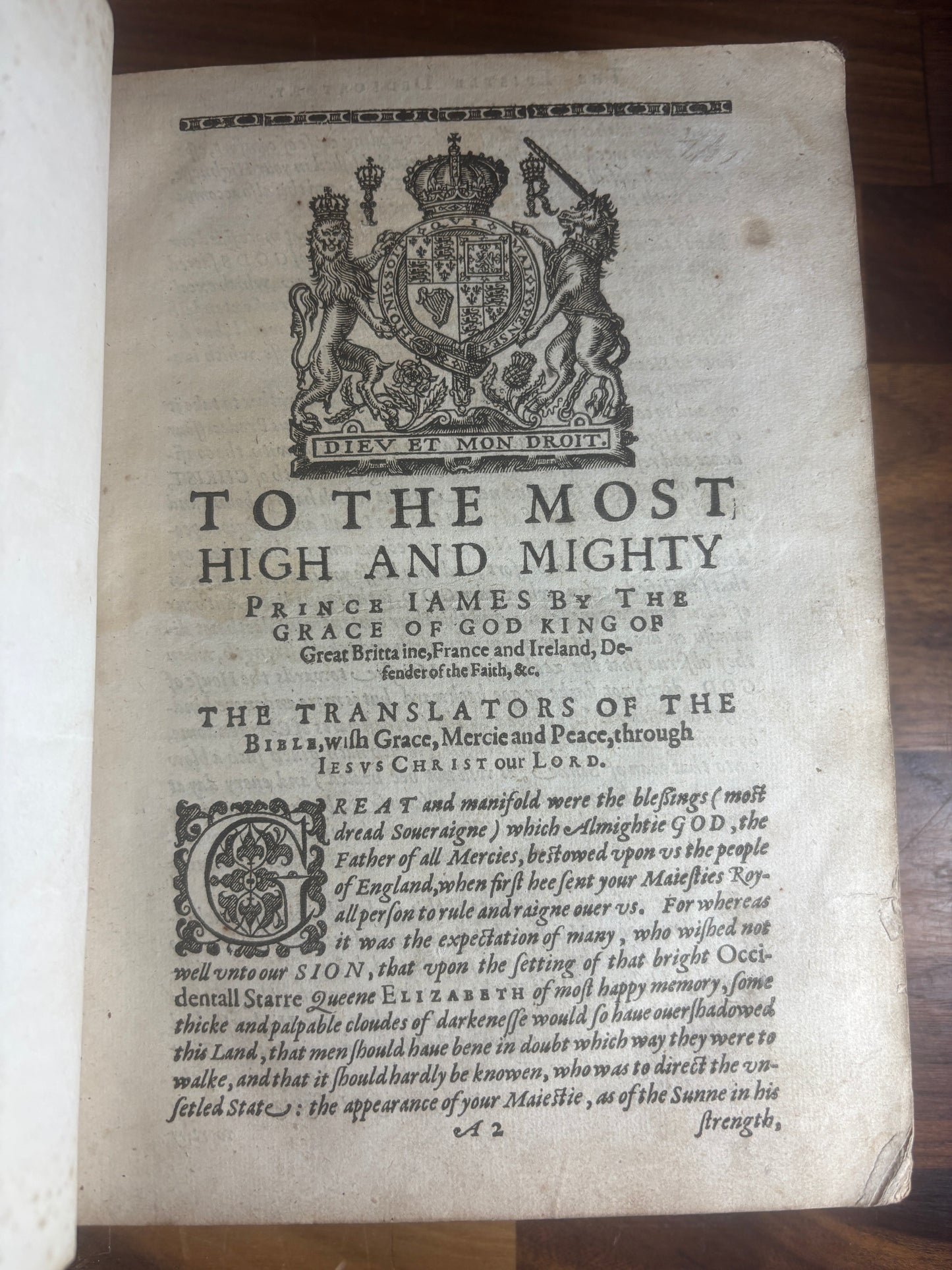 1619 King James Version Bible