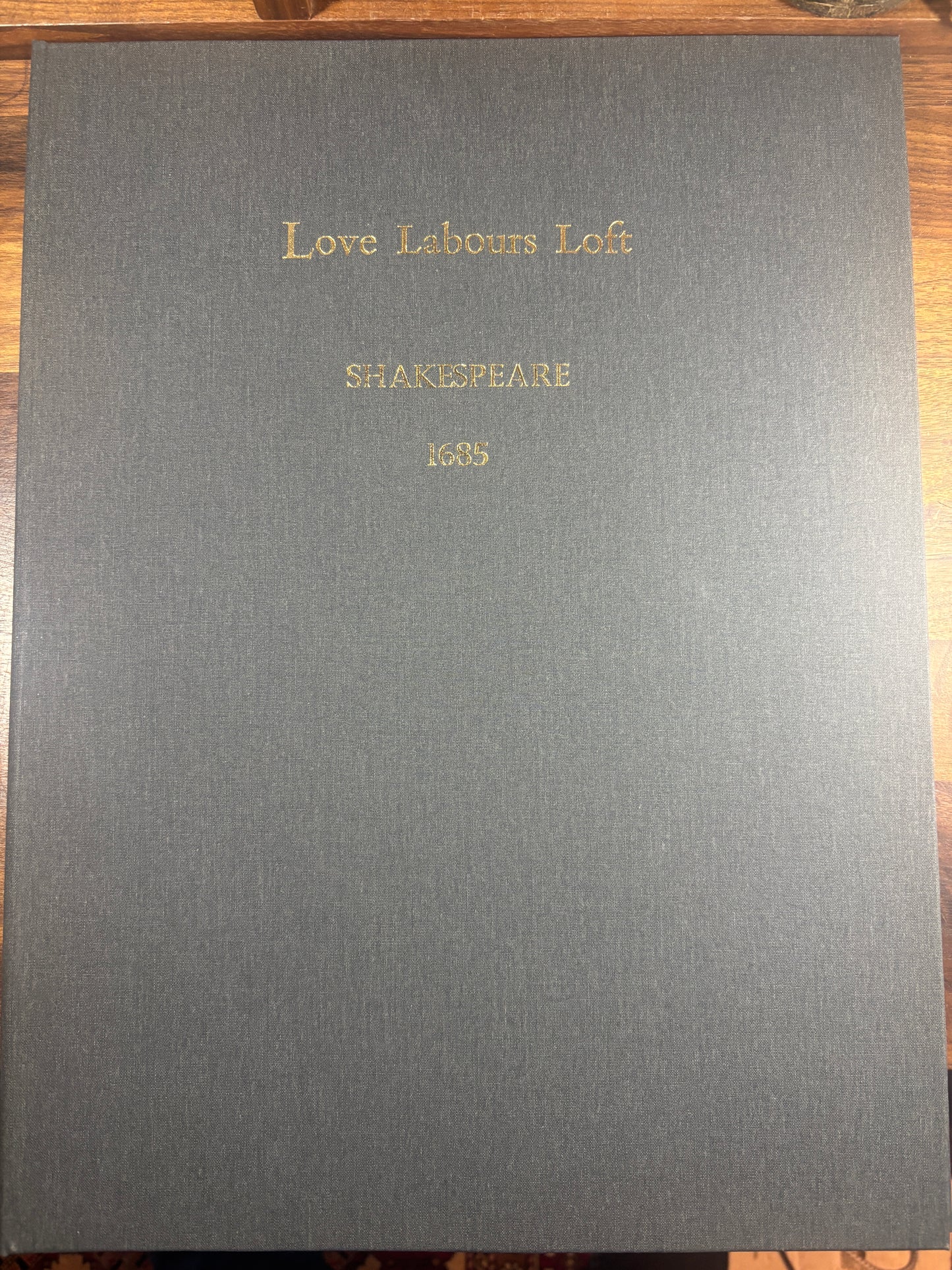 Shakespeare Fourth Folio Leaf, Love's Labour's Lost, Original 17th Century Printing