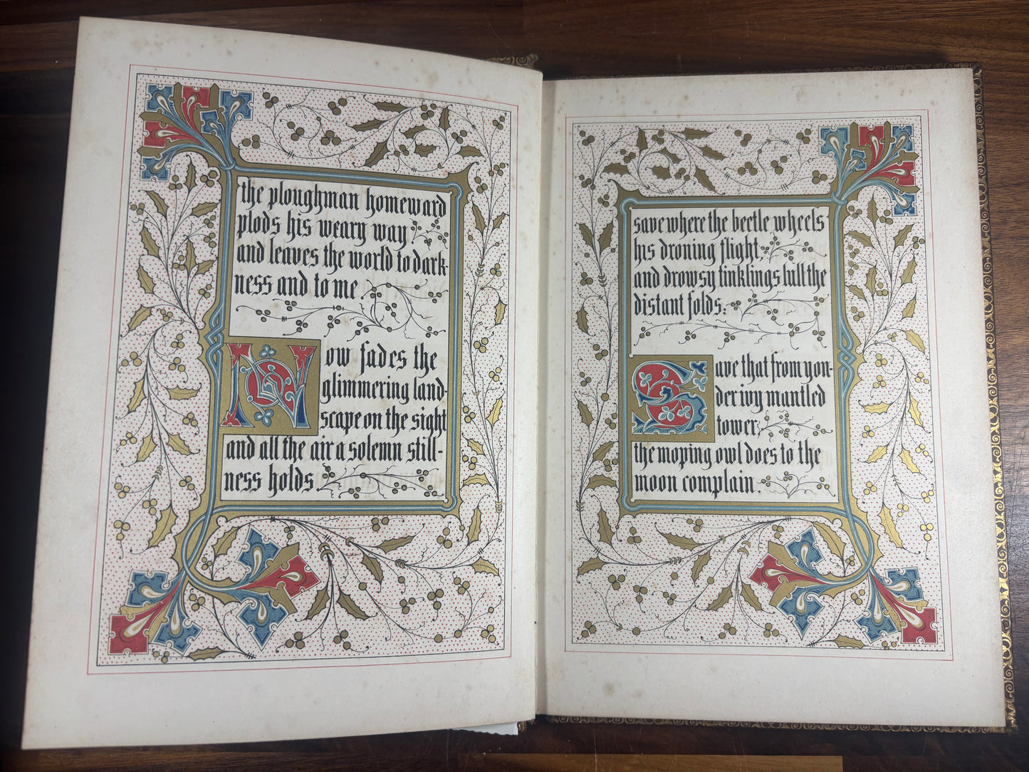 1846 Gray's Elegy Bound by Owen Jones