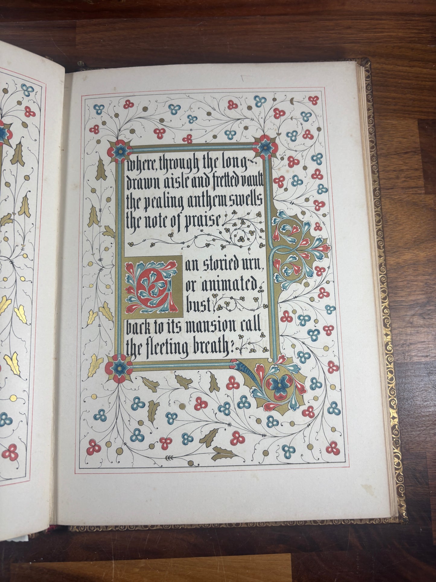 1846 Gray's Elegy Bound by Owen Jones