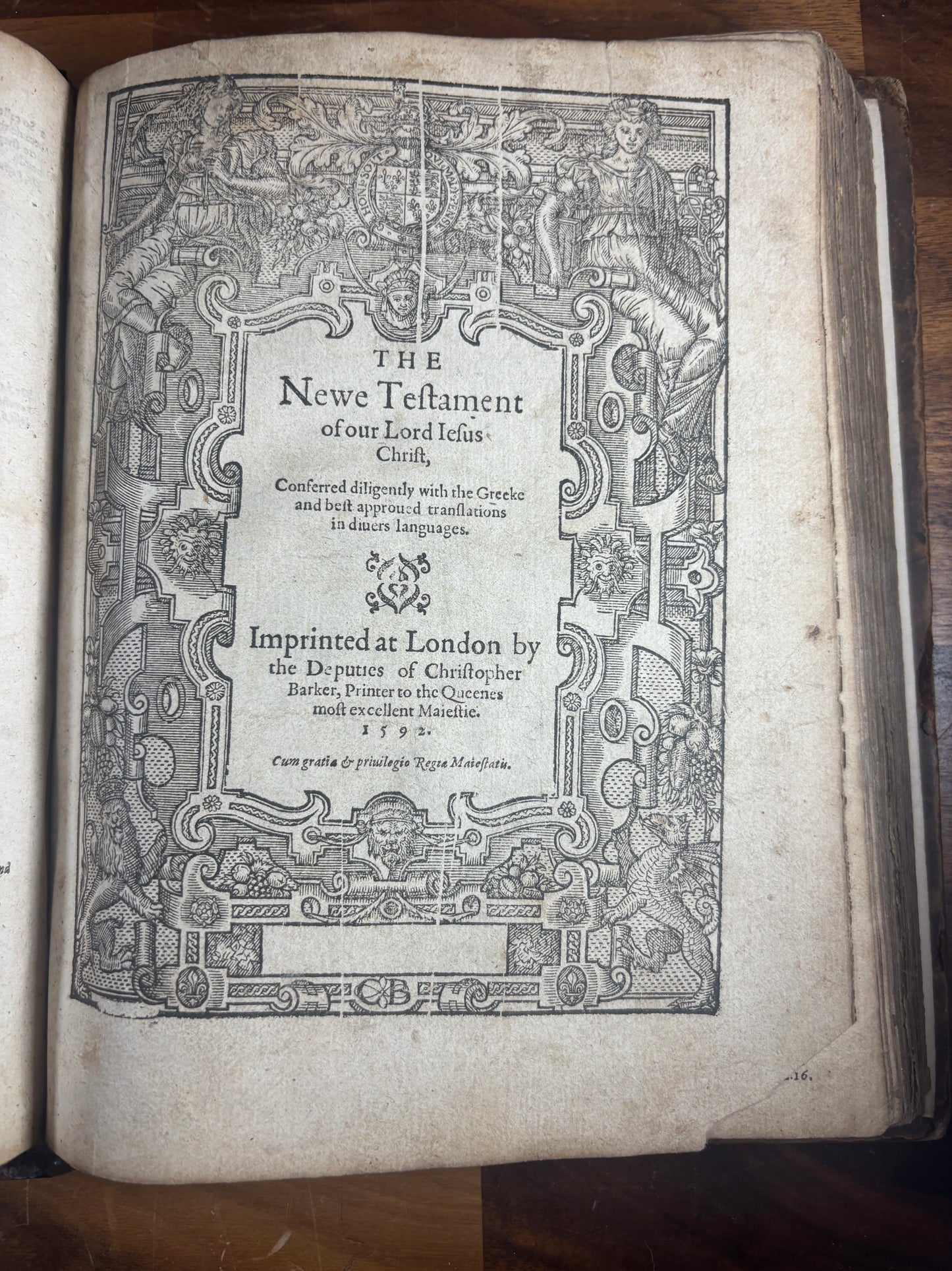 1592 Geneva "Breeches" Bible