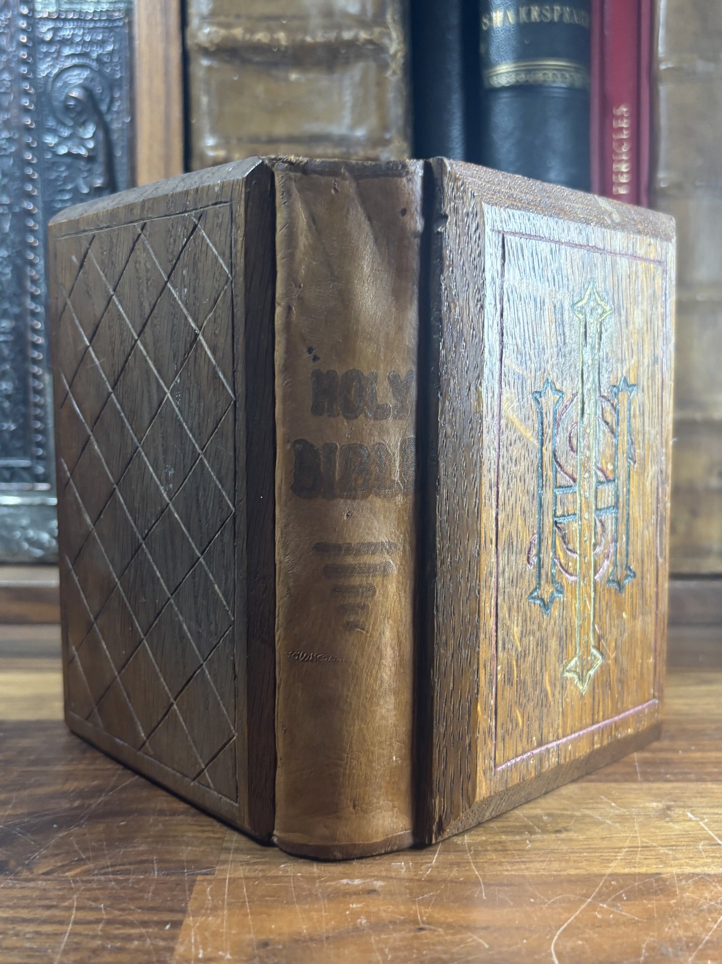 1911 KJV Pocket Bible With Wooden Cover