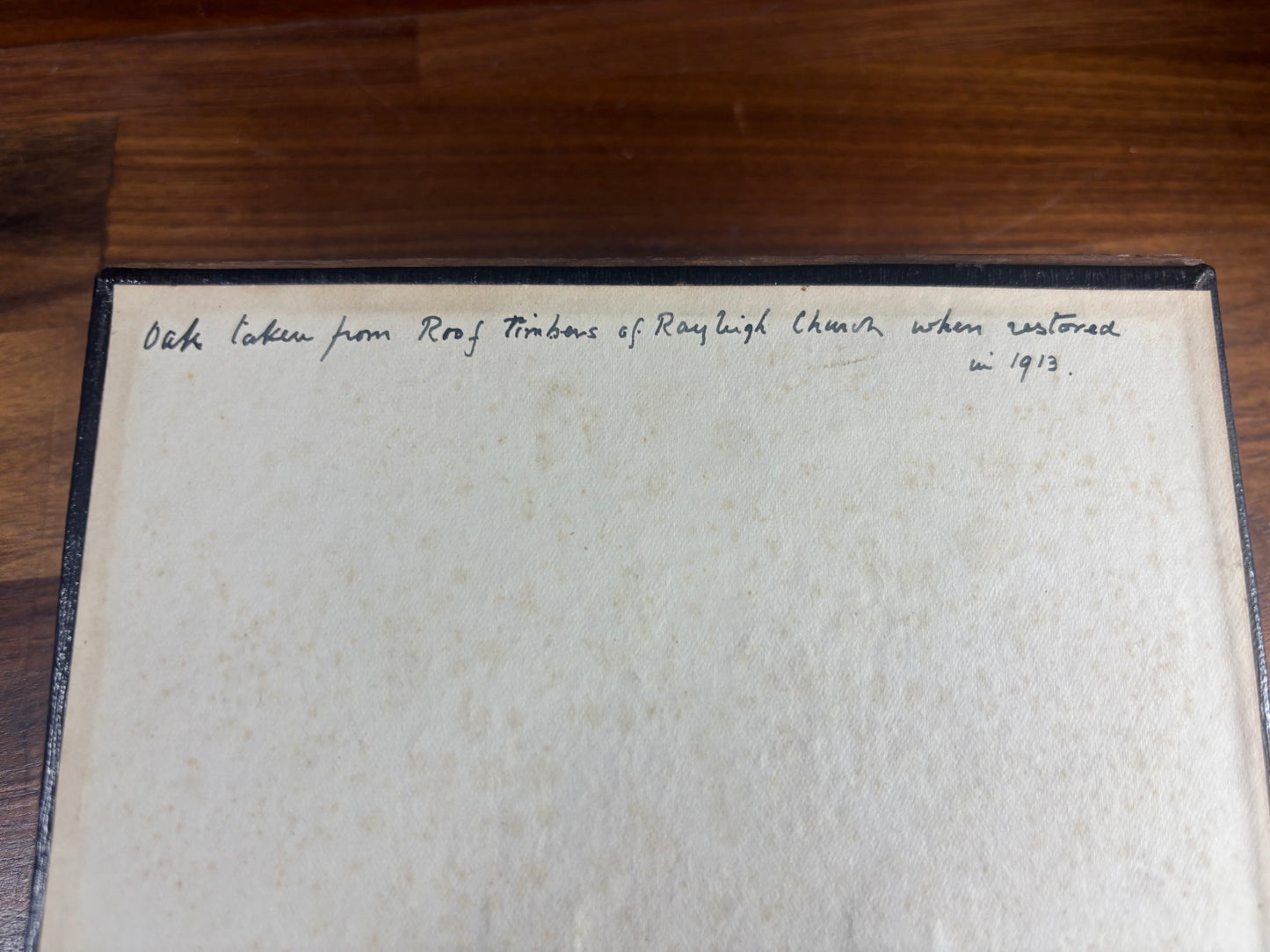 1911 KJV Pocket Bible With Wooden Cover