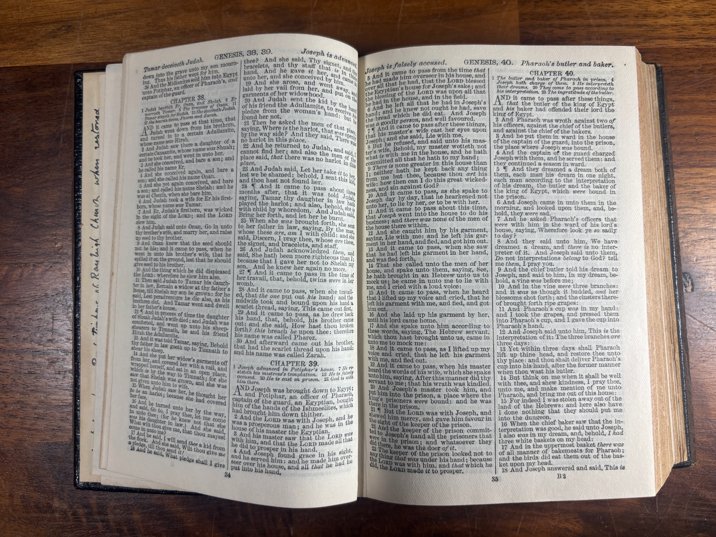 1911 KJV Pocket Bible With Wooden Cover
