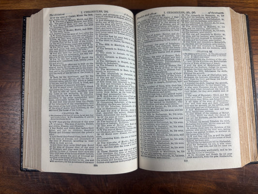 1911 KJV Pocket Bible With Wooden Cover