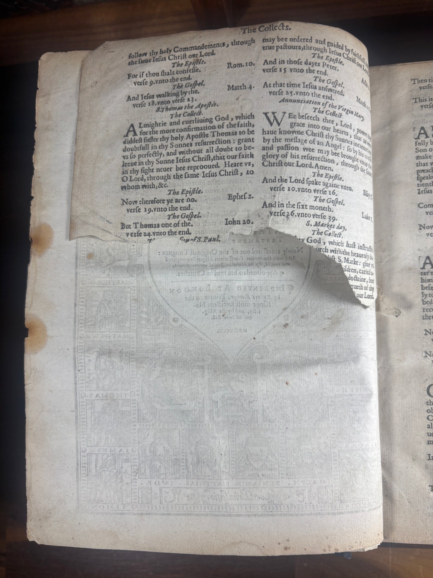 1634 KJV Bible H486 W/ Two General Title Pages