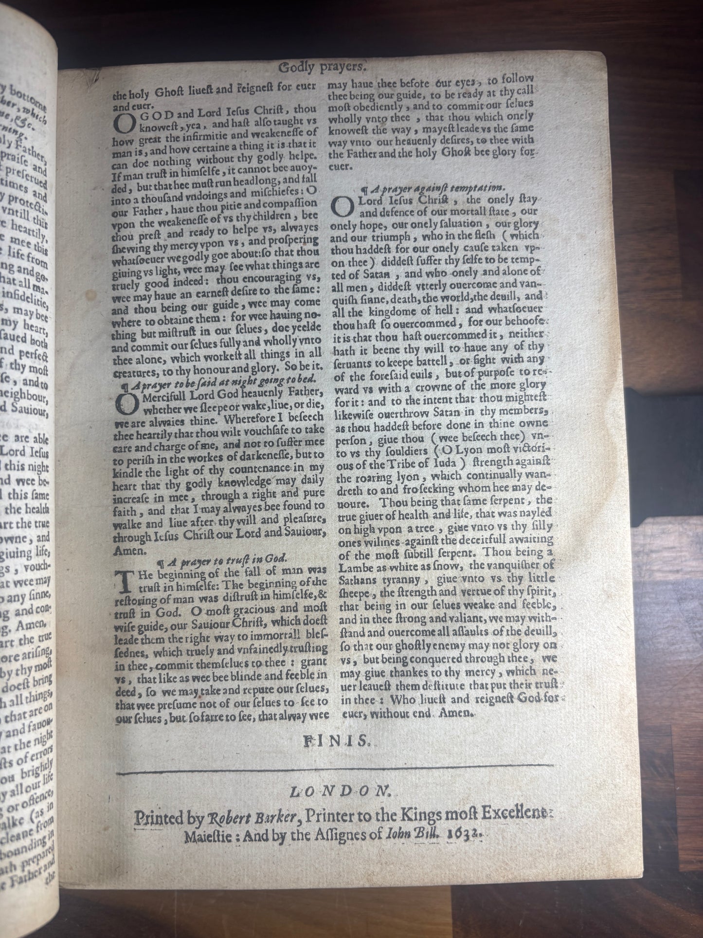 1634 KJV Bible H486 W/ Two General Title Pages