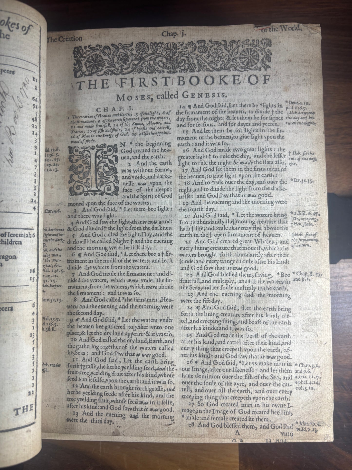 1634 KJV Bible H486 W/ Two General Title Pages