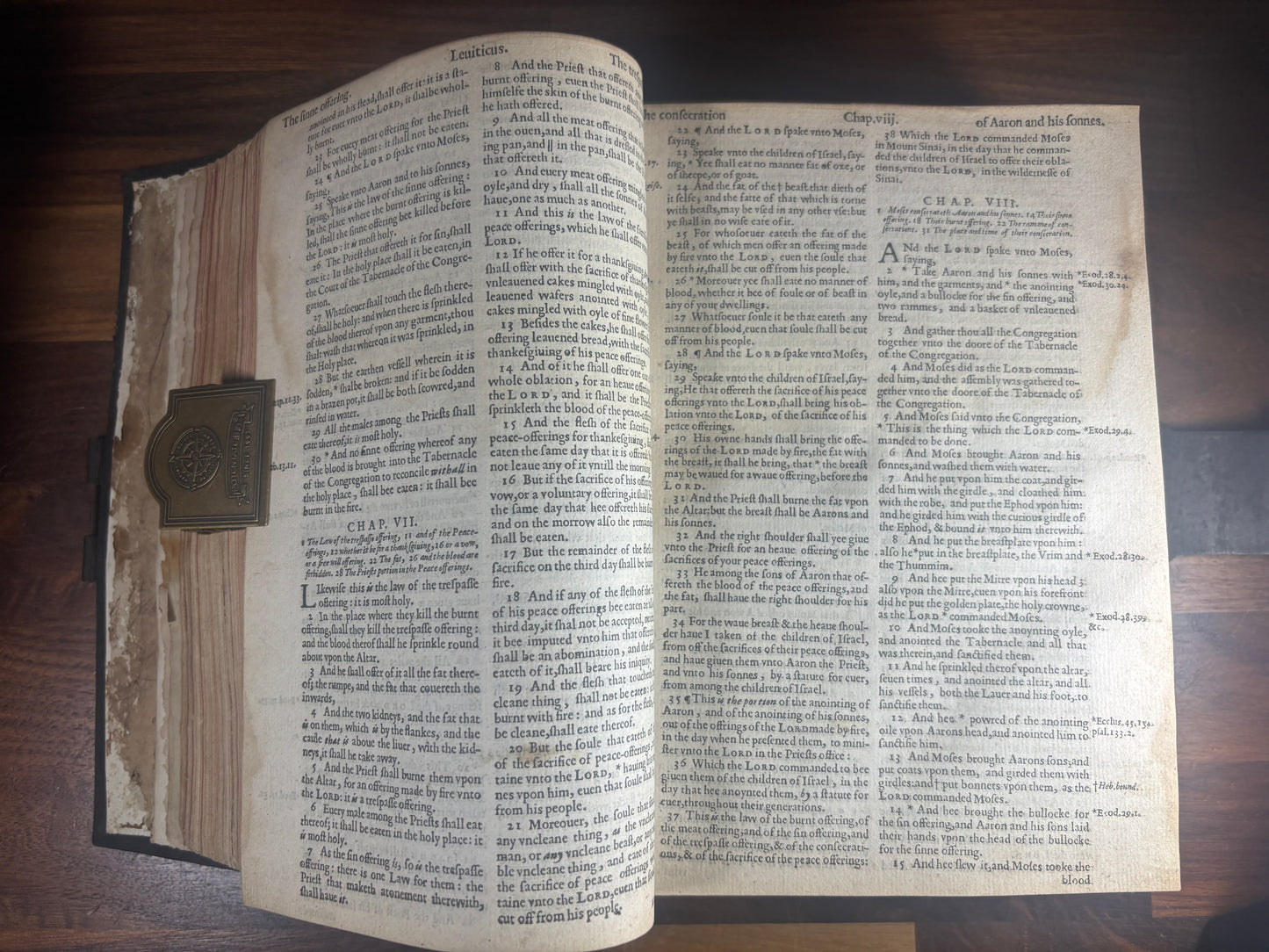 1634 KJV Bible H486 W/ Two General Title Pages