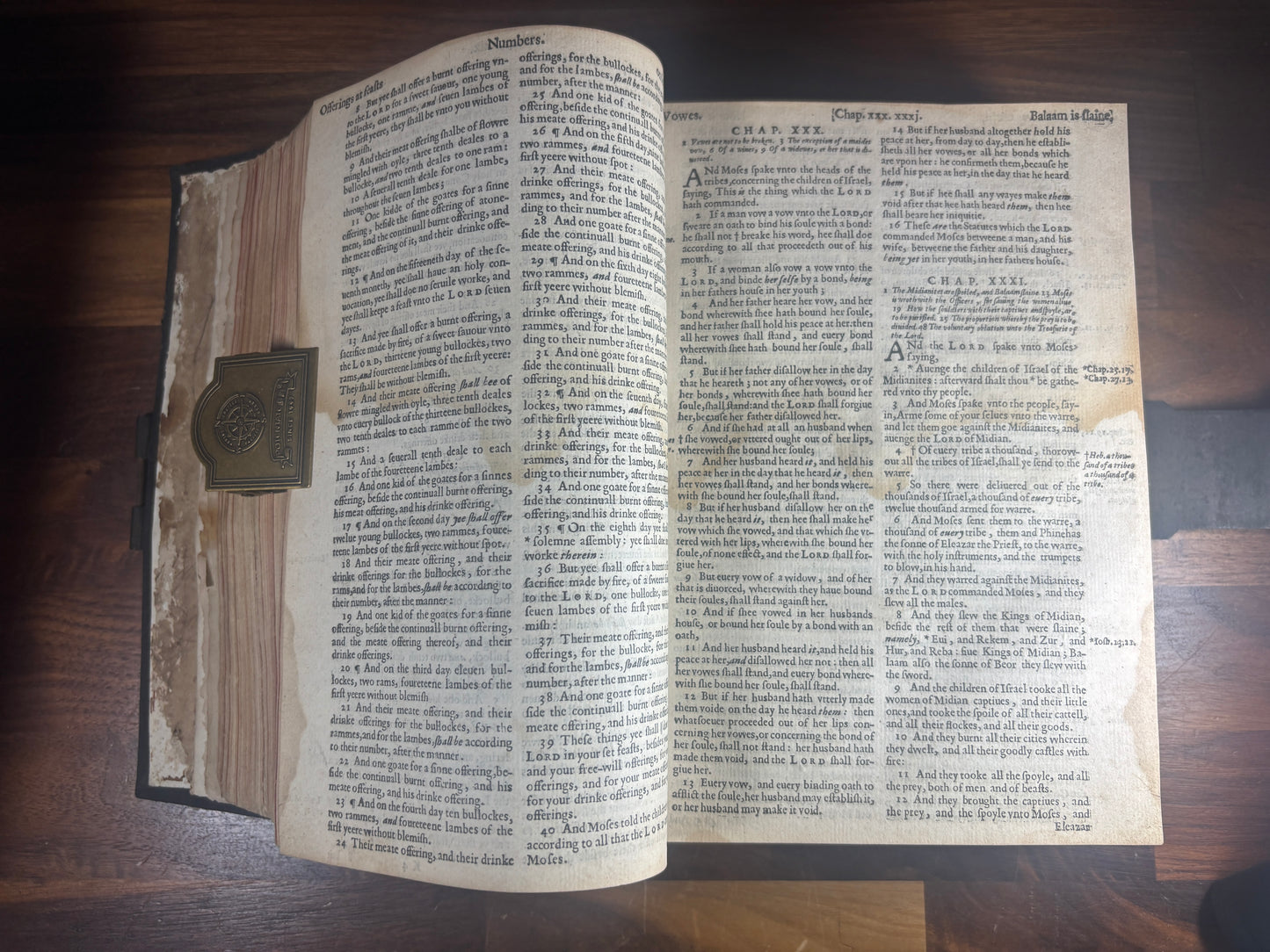 1634 KJV Bible H486 W/ Two General Title Pages