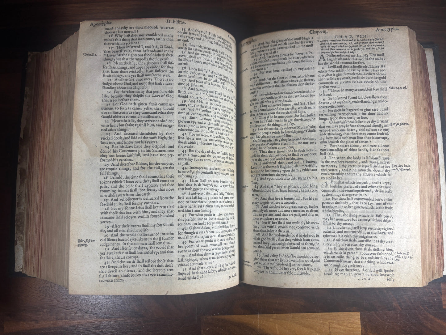 1634 KJV Bible H486 W/ Two General Title Pages