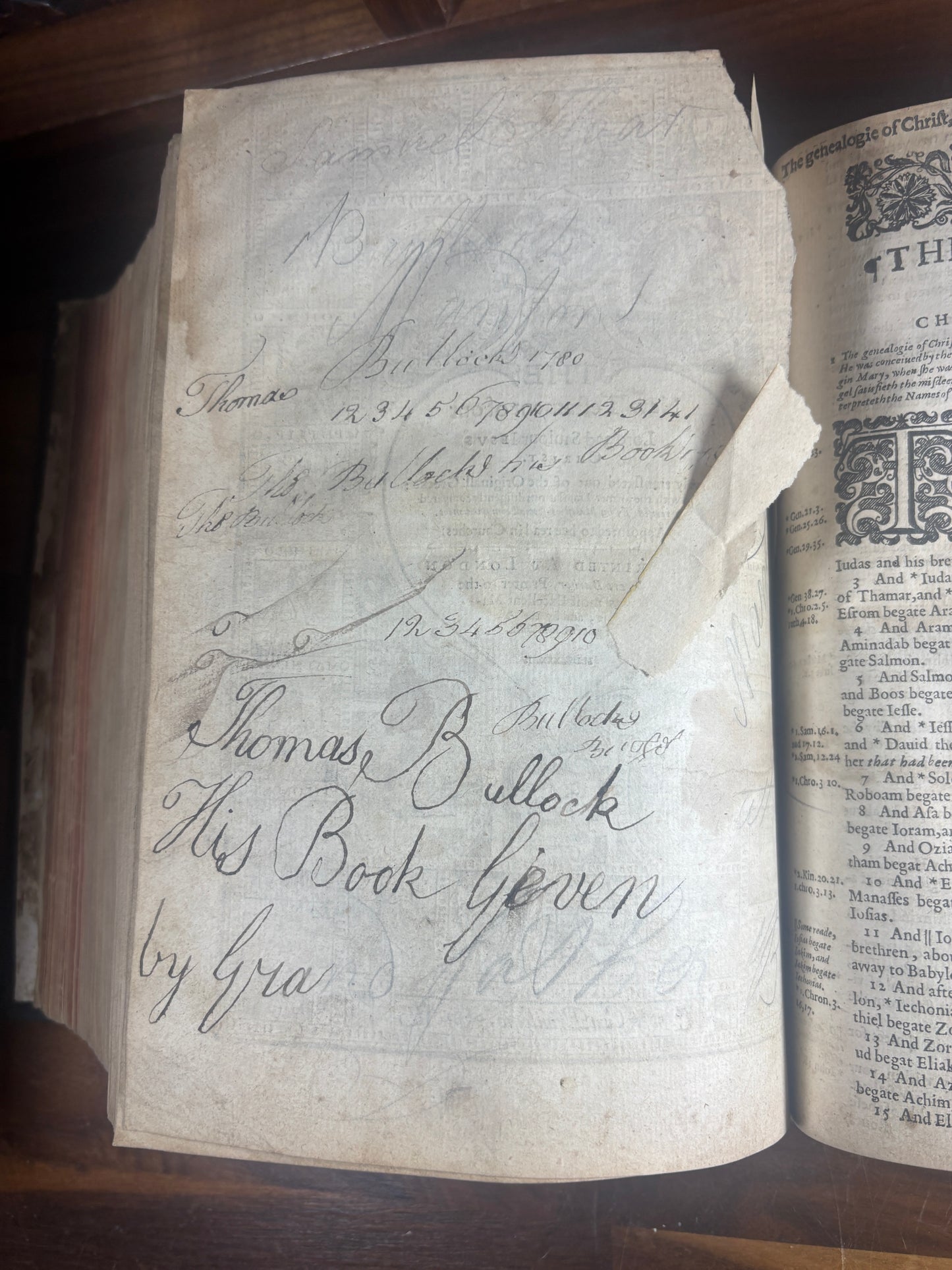 1634 KJV Bible H486 W/ Two General Title Pages