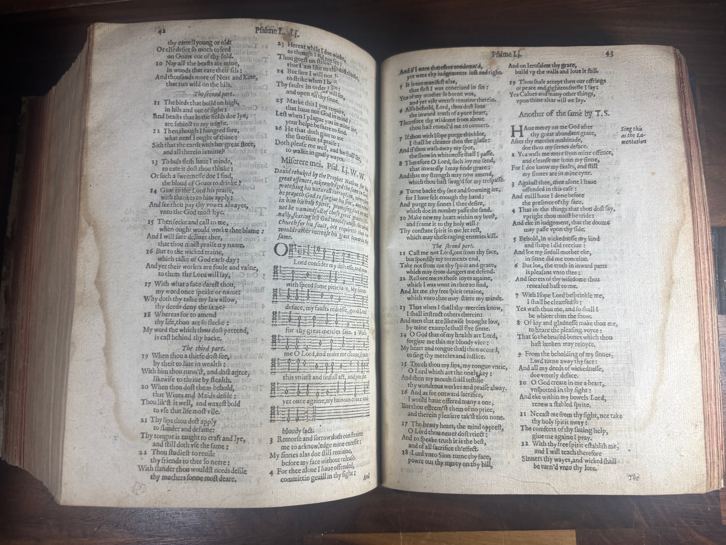 1634 KJV Bible H486 W/ Two General Title Pages
