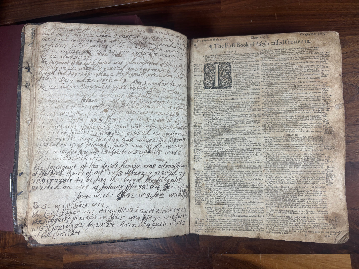 1666 KJV "Murray" Family Bible