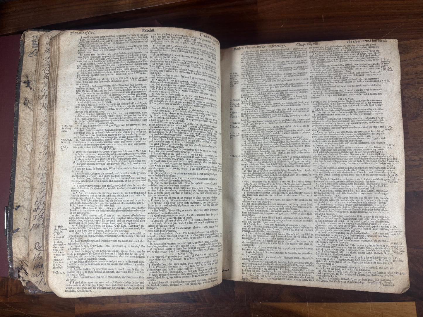 1666 KJV "Murray" Family Bible