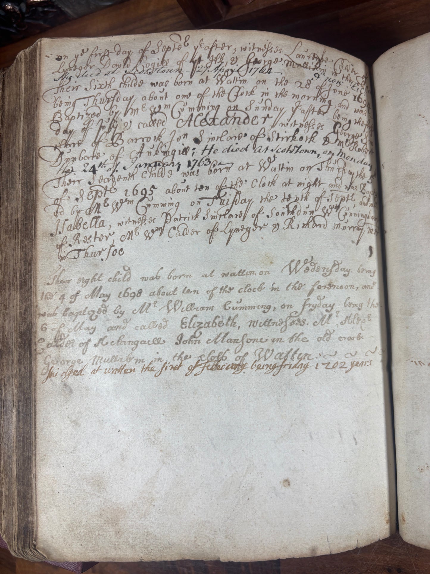 1666 KJV "Murray" Family Bible