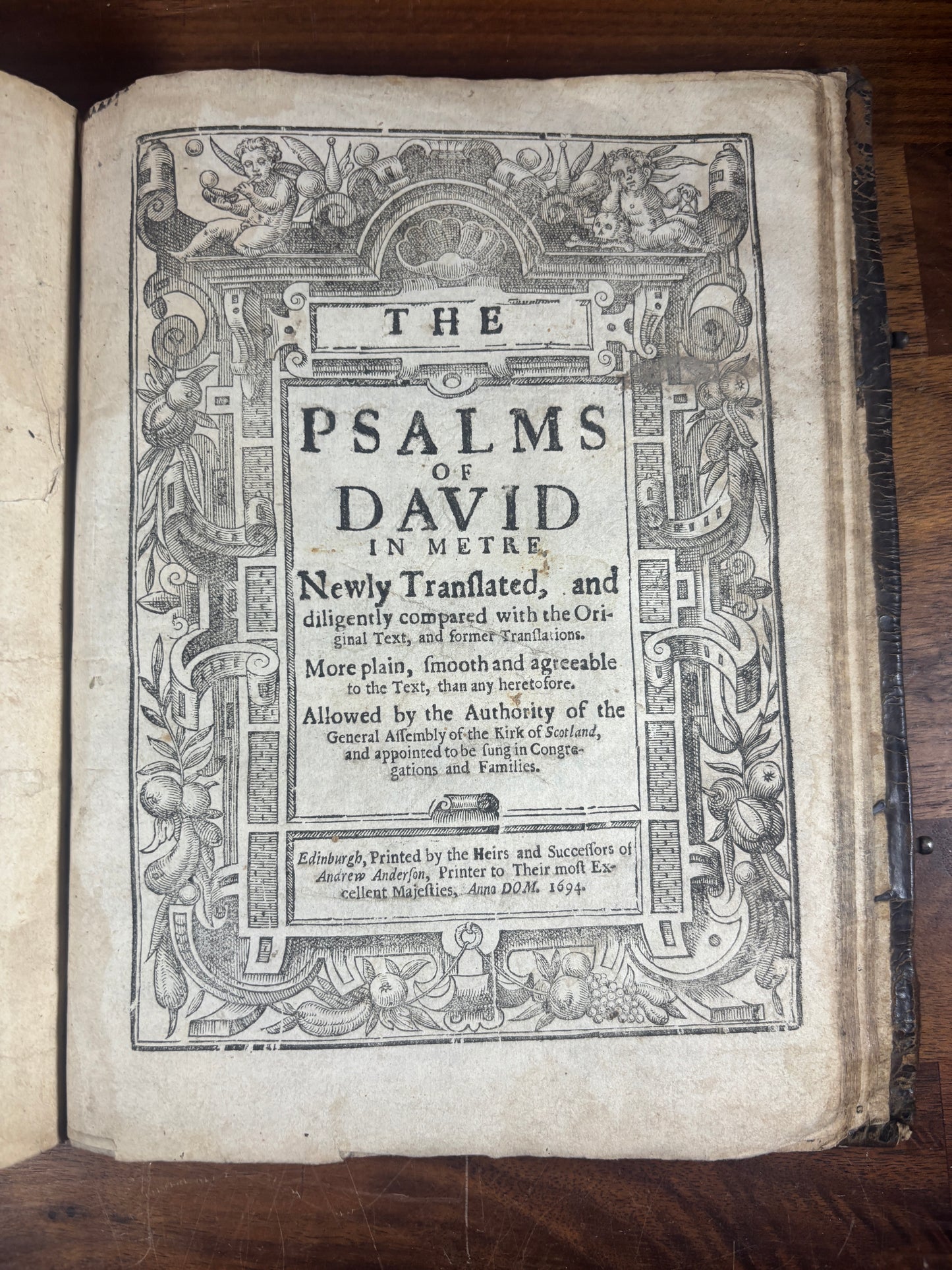 1666 KJV "Murray" Family Bible