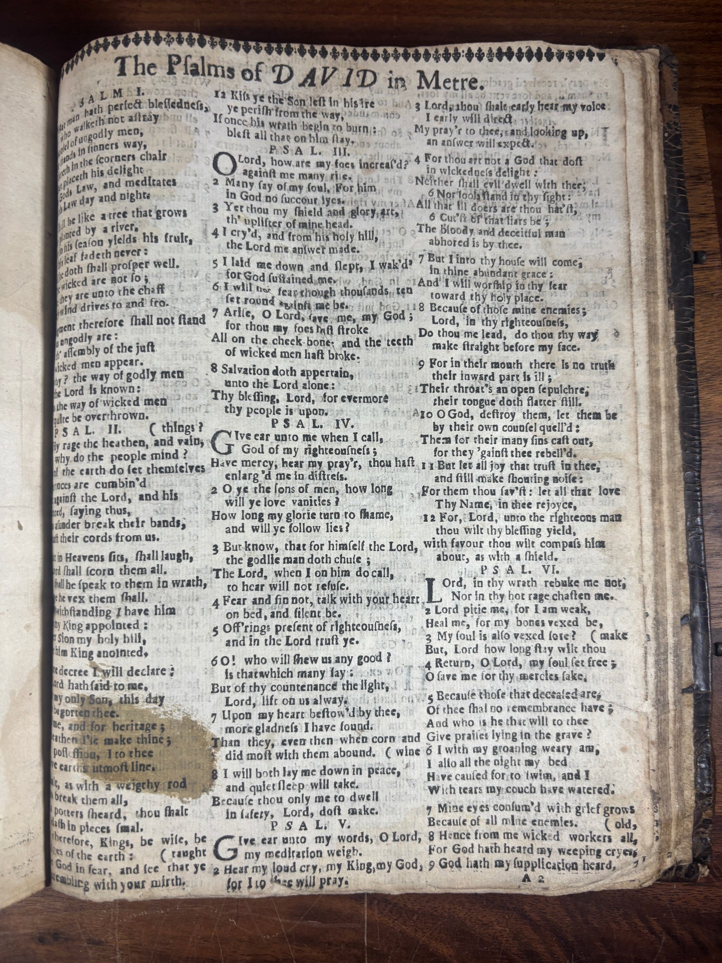 1666 KJV "Murray" Family Bible