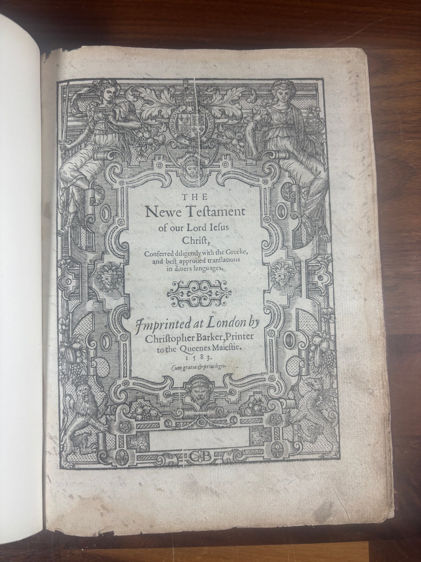 1583 Geneva New Testament Bible