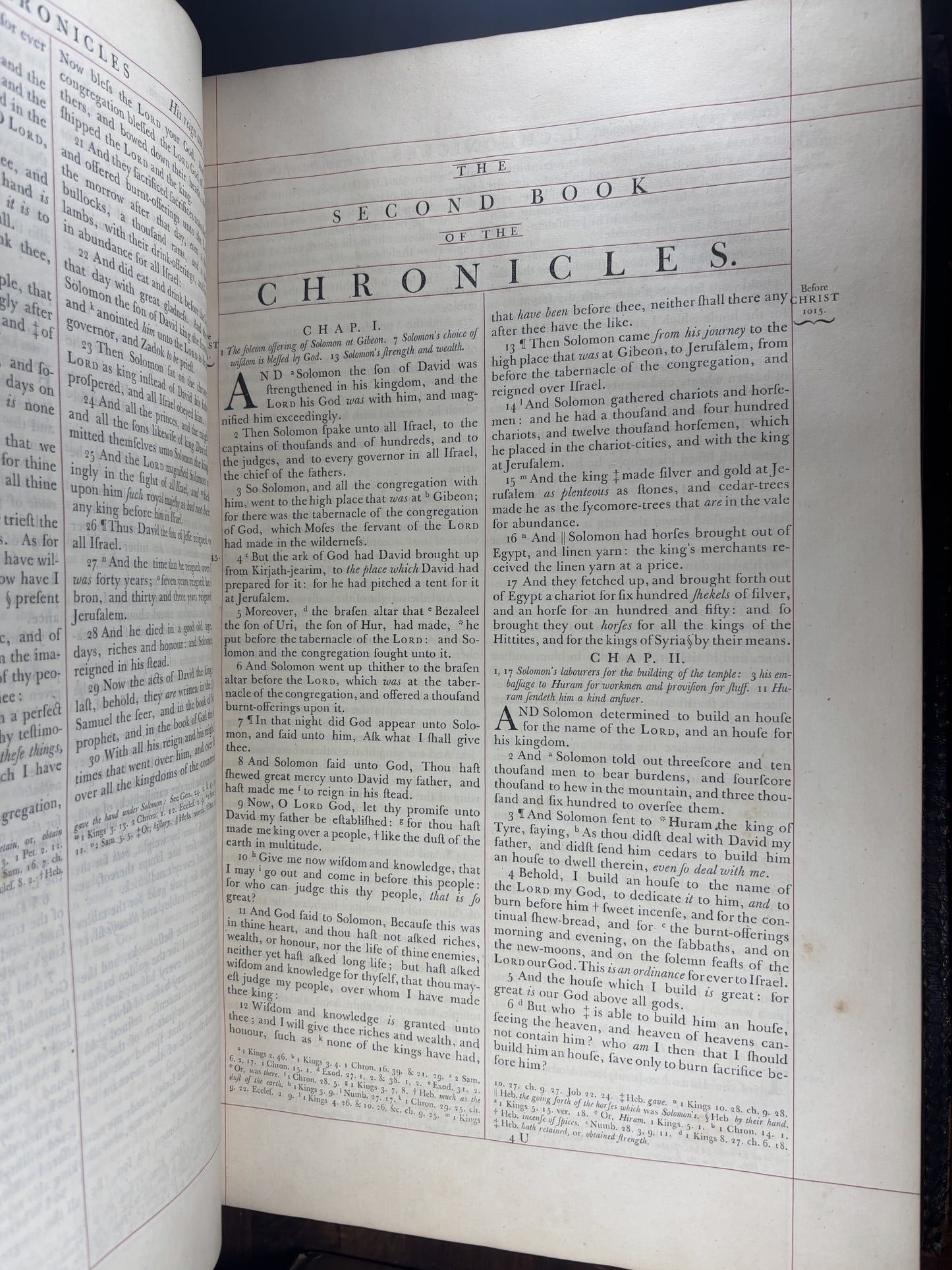 1763 John Baskerville Cambridge Pulpit Bible