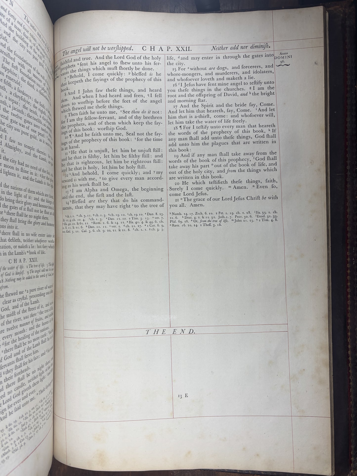 1763 John Baskerville Cambridge Pulpit Bible