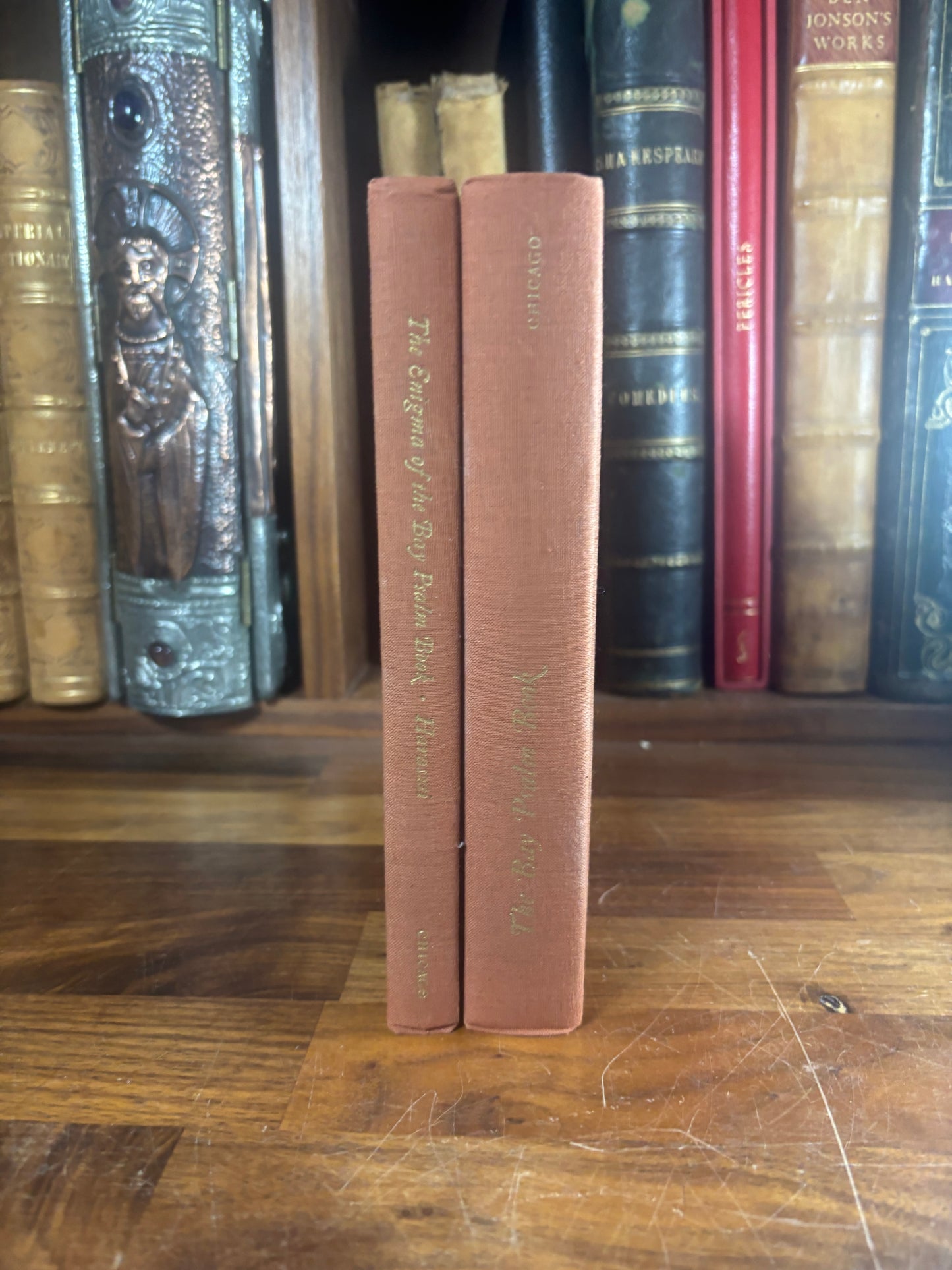 1956 Bay Psalm Book Facsimile 2 volume set w/ slipcase