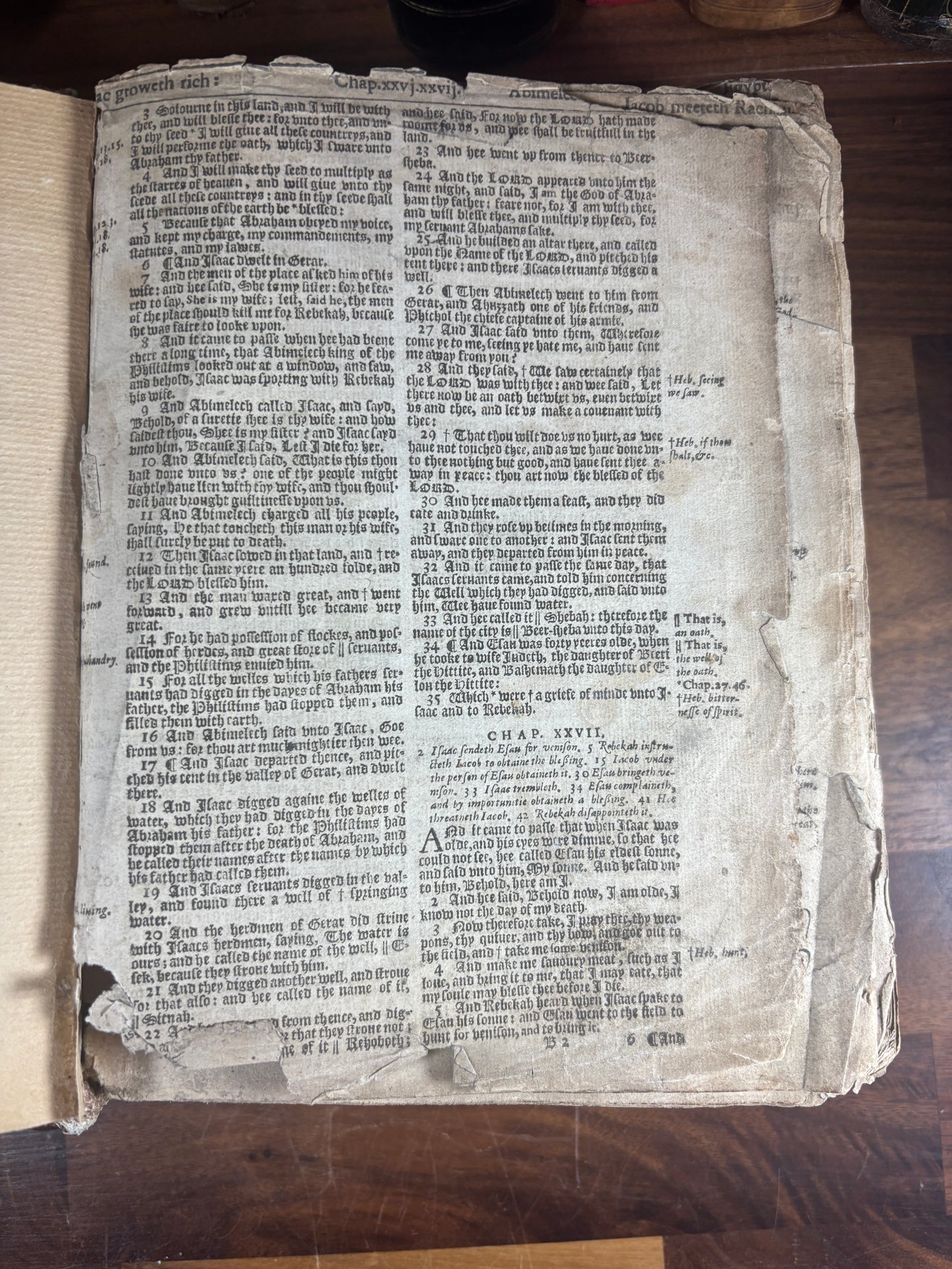 1625 KJV Bible with extensive provenance