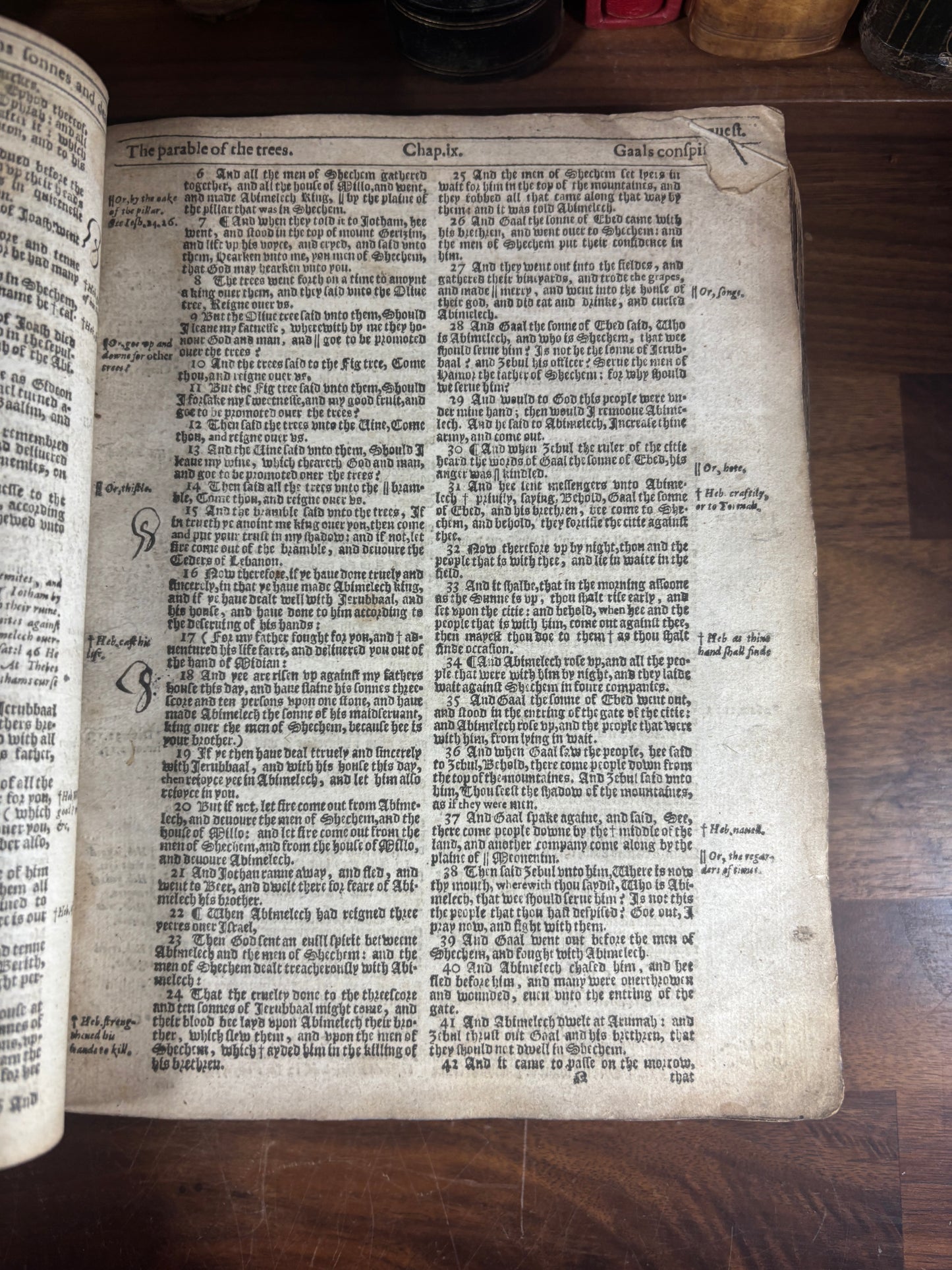 1625 KJV Bible with extensive provenance